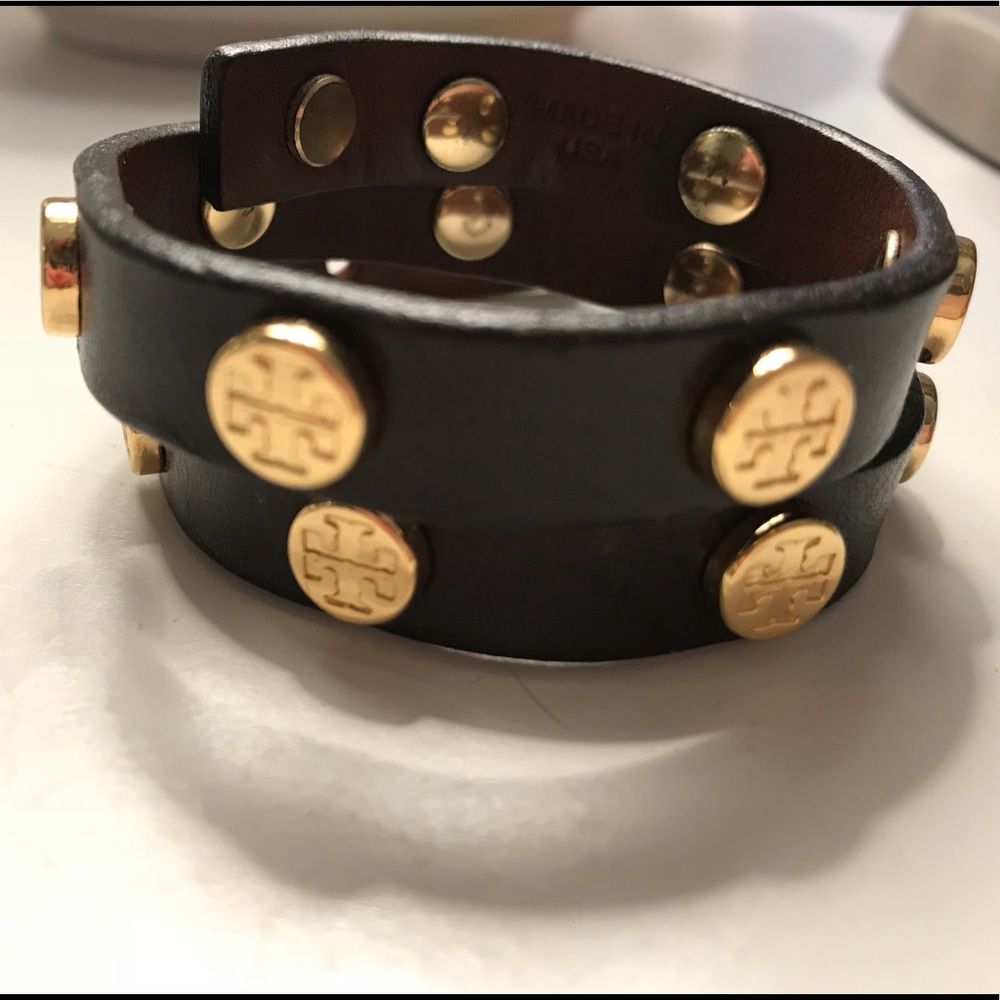 Authentic Chocolate Brown Tory Burch Bracelet